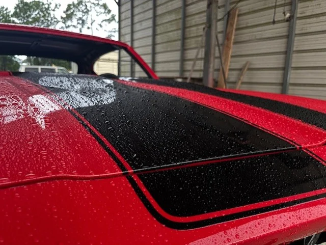 Tri-coat and pearl finish detailing